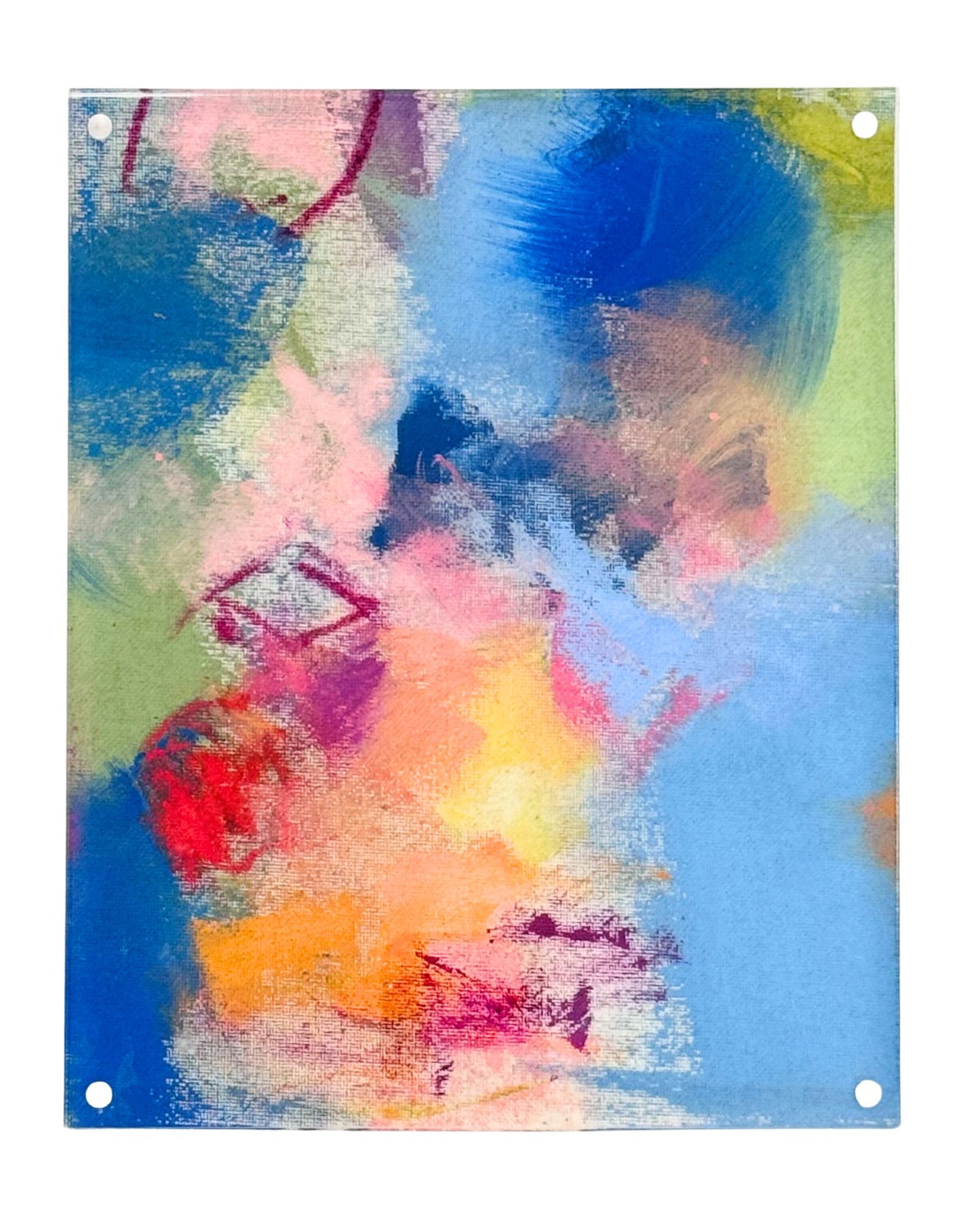 Swizzle Stick | 8x10 Original Art Framed in Acrylic