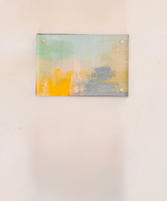 Fresh Start | 4x6 Original Art Framed in Acrylic