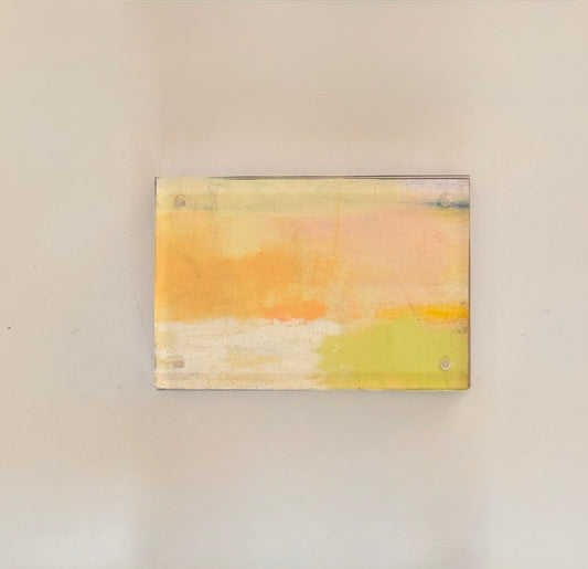 Morning Sun | 4x6 Original Art Framed in Acrylic