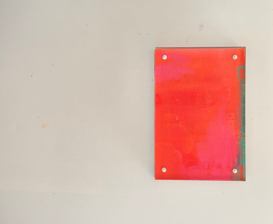 Spicy Serrano | 4x6 Original Art Framed in Acrylic