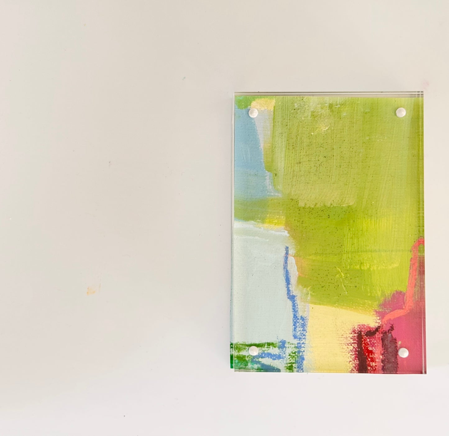 Honduras | 4x6 Original Art Framed in Acrylic