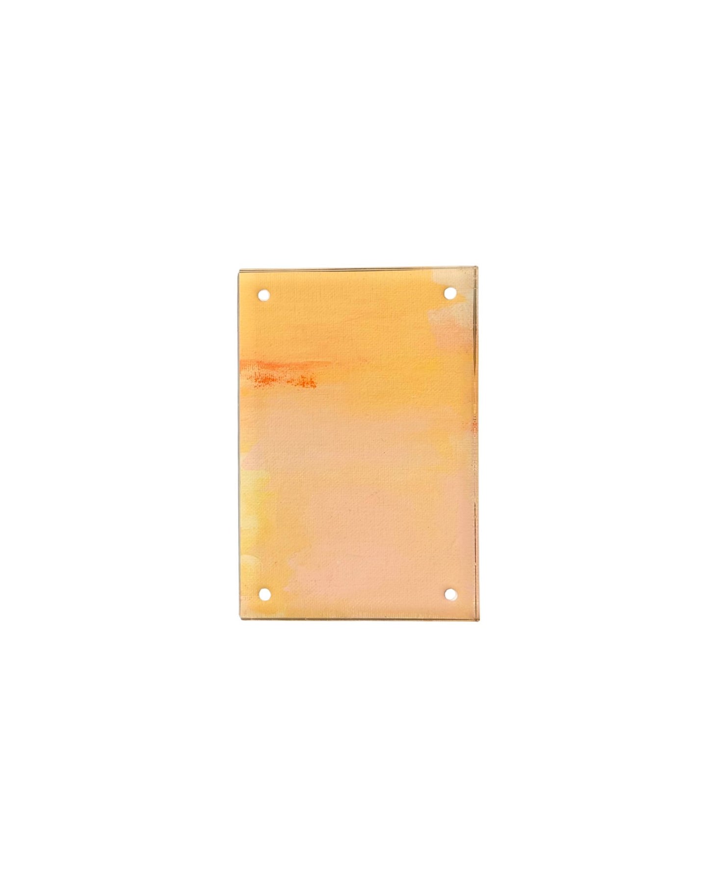 Dandelion | 4x6 Original Art Framed in Acrylic