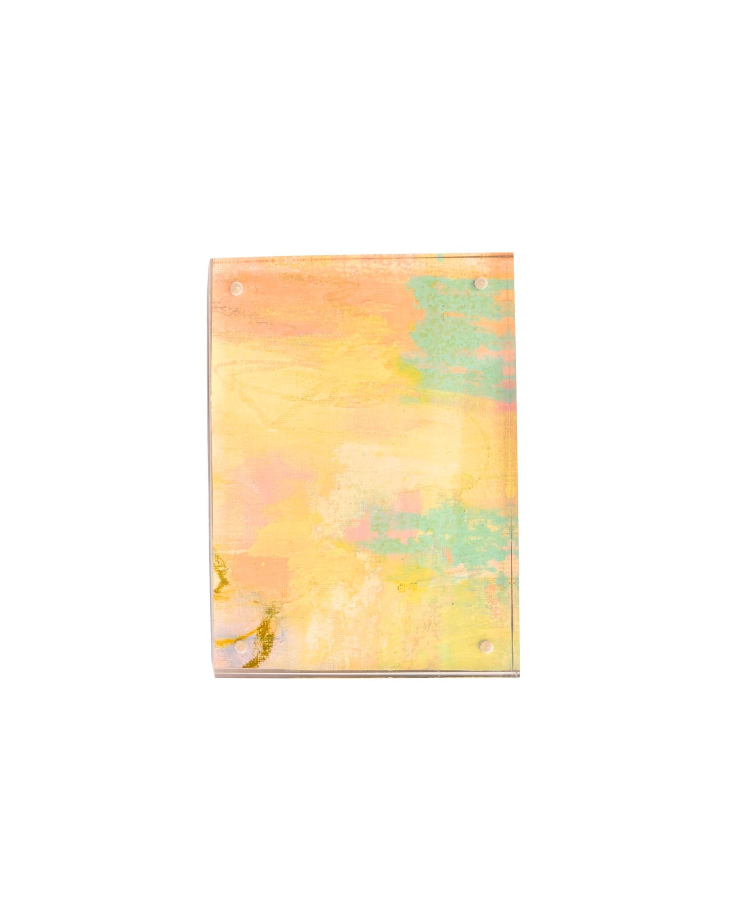 Sardinia | 4x6 Original Art Framed in Acrylic